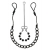 Интимные украшения с бусинами NIPPLE   CLIT JEWELRY - Pipedream - купить с доставкой в Костроме