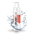 Возбуждающий гель-лубрикант SPLASHGLIDE HOT STIMULATIVE - 330 мл. - Splashglide - купить с доставкой в Костроме