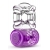 Фиолетовое эрекционное виброкольцо One Night Stand Vibrating C-Ring - Blush Novelties - в Костроме купить с доставкой