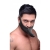 Черный кляп-страпон Masters Mini Face Fuck Strap-On - 14 см. - XR Brands - купить с доставкой в Костроме