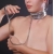 Серебристый ошейник из искусственной кожи - Sitabella - купить с доставкой в Костроме