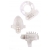 Набор из 3 прозрачных эрекционных колец с вибрацией Teasers Ring Kit - Chisa - в Костроме купить с доставкой