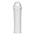 Текстурированная насадка на пенис Clear Textured Penis Enhancing Sleeve Extension - 16,5 см. - BlueLine - в Костроме купить с доставкой