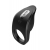 Черное эрекционное виброкольцо Vibro Lust Ring - MALESATION - в Костроме купить с доставкой