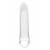 Прозрачная насадка-удлинитель 6.6’’ Extender With Ball Strap - 17,3 см. - Dream Toys - в Костроме купить с доставкой