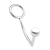 Кольцо на пенис с анальным стимулятором Stainless Steel Anal Hook   Cock Ring - BlueLine - в Костроме купить с доставкой