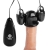 Черная стимулирующая насадка для головки полового члена Multi Speed Vibrating Penis Head Teaser - XR Brands - в Костроме купить с доставкой
