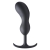 Черный массажер простаты с утяжелителями Premium Silicone Weighted Prostate Plug XL - 20,8 см. - XR Brands - в Костроме купить с доставкой