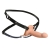 Телесный полый страпон 2  Erection 28X Smooth Vibrating Silicone Penis Sheath - 16 см. - XR Brands - купить с доставкой в Костроме
