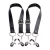 Ремни с зажимами для половых губ Spread Labia Spreader Straps with Clamps - XR Brands - купить с доставкой в Костроме