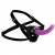 Лиловый поясной страпон Navigator Silicone G-Spot Dildo with Harness - 17,8 см. - XR Brands - купить с доставкой в Костроме