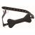Черный кляп в форме косточки Hound Adjustable Dog Bone Gag - XR Brands - купить с доставкой в Костроме