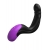 Черно-фиолетовый вибромассажёр простаты Hyper-Pulse P-Spot Massager - Pipedream - в Костроме купить с доставкой