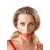 Силиконовый кляп-шар на чёрных ремешках Red Gag silicone - Orion - купить с доставкой в Костроме