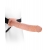 Фаллопротез телесного цвета Hollow Strap-On - 29 см. - Pipedream - купить с доставкой в Костроме