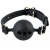 Силиконовый кляп-шар с отверстиями для дыхания Silicone Breathable Ball Gag Small - Pipedream - купить с доставкой в Костроме