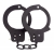 Чёрные наручники из листового металла BONDX METAL CUFFS BLACK - Dream Toys - купить с доставкой в Костроме