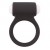 Чёрное эрекционное виброкольцо LIT-UP SILICONE STIMU RING 3 BLACK - Dream Toys - в Костроме купить с доставкой