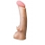 Телесная насадка REAL Standard с усиками на основании - 19 см. - LOVETOY (А-Полимер) - купить с доставкой в Костроме