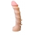 Насадка REAL Standard со спиралевидным узором - 19 см. - LOVETOY (А-Полимер) - купить с доставкой в Костроме
