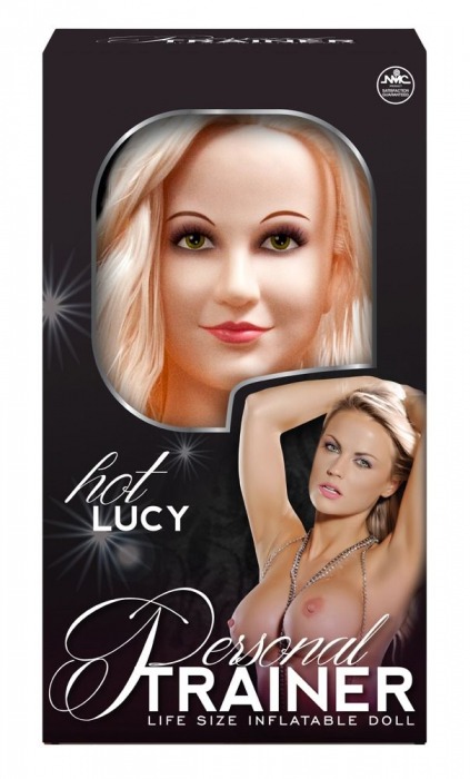 Надувная кукла с вибрацией и 2 любовными отверстиями Hot Lucy Lifesize Love Doll - NMC - в Костроме купить с доставкой