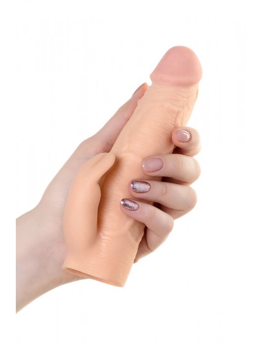 Телесная насадка Toyfa XLover для увеличения размера - 16,8 см. - ToyFa - в Костроме купить с доставкой