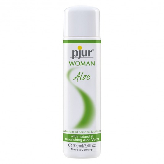 Лубрикант на водной основе pjur WOMAN Aloe - 100 мл. - Pjur - купить с доставкой в Костроме