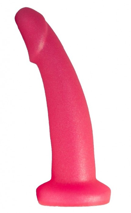 Розовый плаг-массажёр для простаты - 13,5 см. - LOVETOY (А-Полимер) - в Костроме купить с доставкой