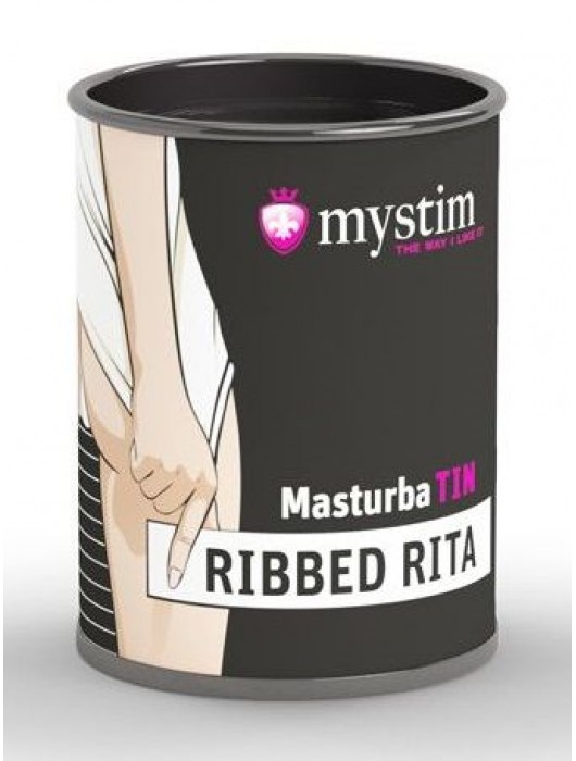 Компактный мастурбатор MasturbaTIN Ribbed Rita - MyStim - в Костроме купить с доставкой