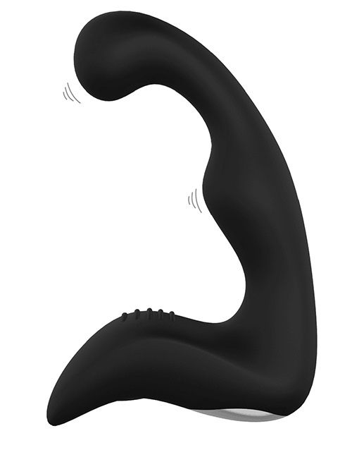 Чёрный перезаряжаемый массажёр простаты BOOTY PLEASER - Dream Toys - в Костроме купить с доставкой