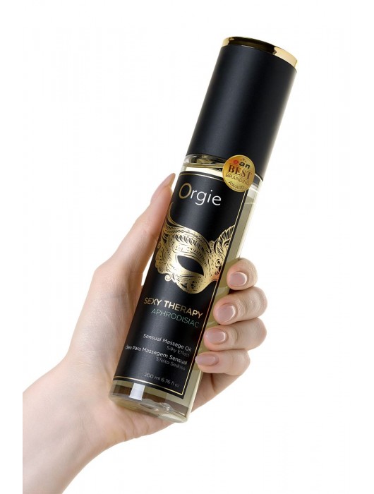 Минеральное массажное масло Orgie Sexy Therapy Afrodisiac - 200 мл. - ORGIE - купить с доставкой в Костроме