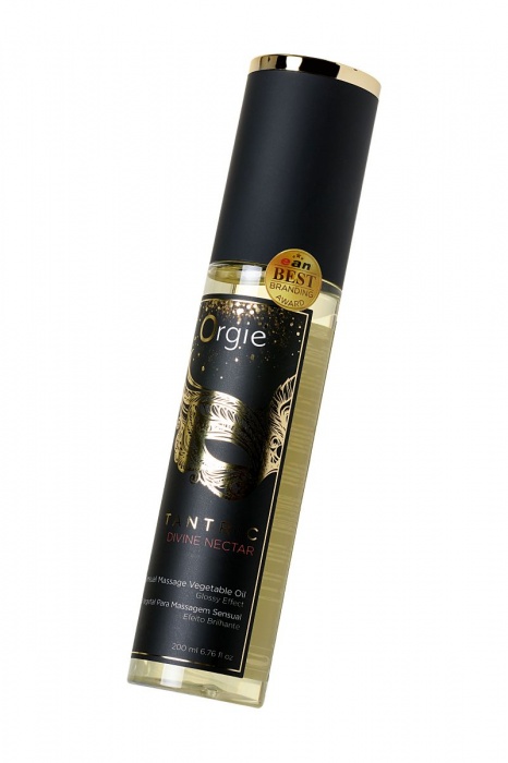 Растительное массажное масло Orgie Tantric Divine Nectar - 200 мл. - ORGIE - купить с доставкой в Костроме