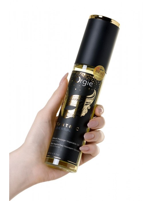 Растительное массажное масло Orgie Tantric Love Ritual - 200 мл. - ORGIE - купить с доставкой в Костроме
