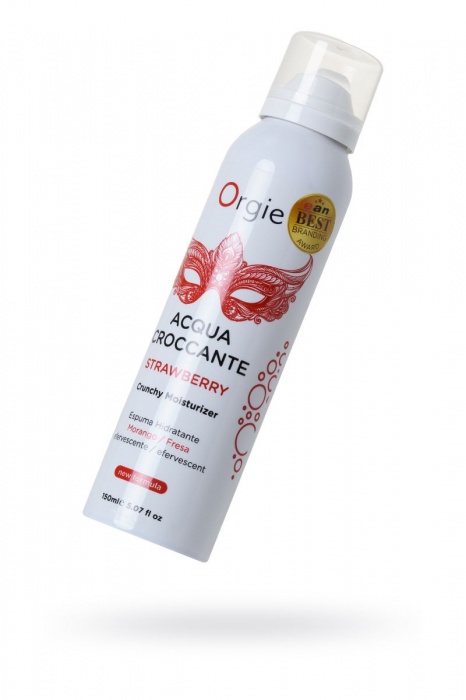 Шипучая увлажняющая пена для чувственного массажа Orgie Acqua Croccante - 150 мл. - ORGIE - купить с доставкой в Костроме