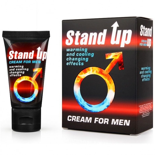 Возбуждающий крем для мужчин Stand Up - 25 гр. - Биоритм - купить с доставкой в Костроме