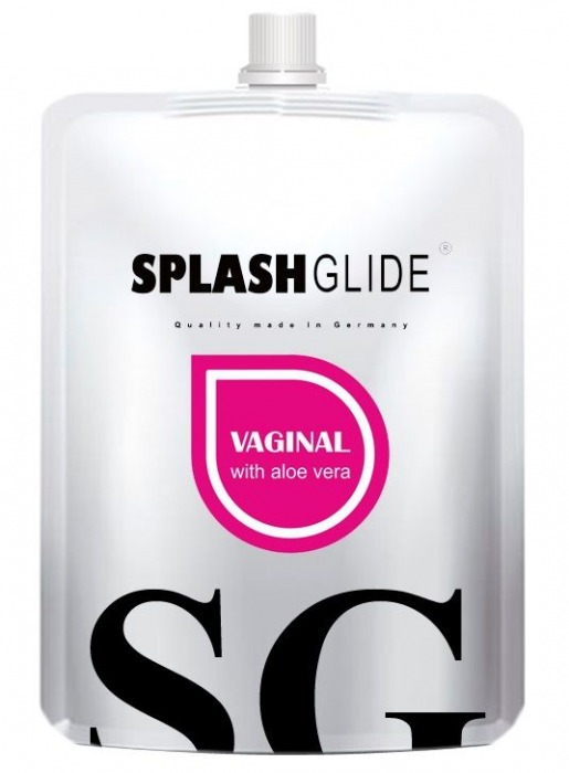 Ухаживающий лубрикант на водной основе Splashglide Vaginal With Aloe Vera - 100 мл. - Splashglide - купить с доставкой в Костроме