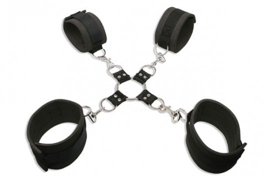 Наручники и наножники с фиксацией Extreme Hog-Tie Kit - Pipedream - купить с доставкой в Костроме