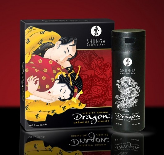 Интимный мужской крем  Дракон - Shunga - купить с доставкой в Костроме