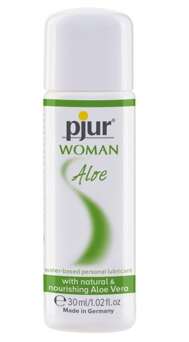 Лубрикант на водной основе pjur WOMAN Aloe - 30 мл. - Pjur - купить с доставкой в Костроме