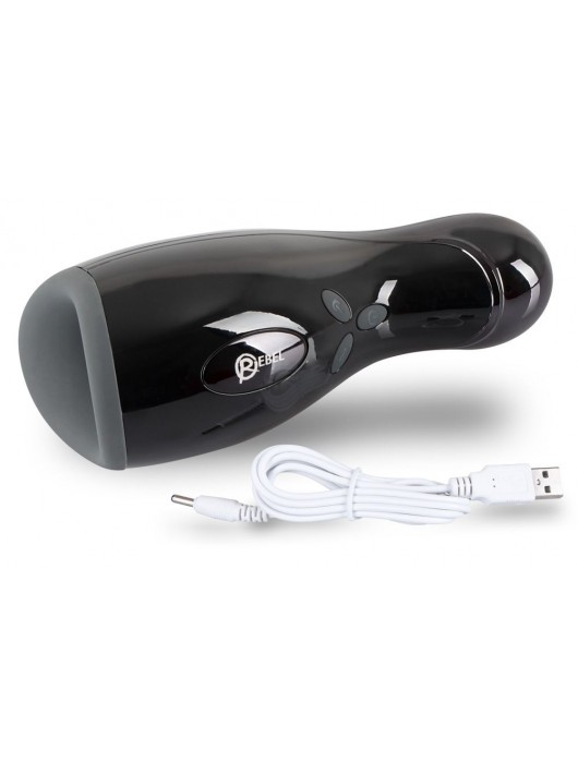 Черный мастурбатор Rebel Masturbator с нагревом - Orion - в Костроме купить с доставкой