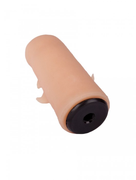 Черный пояс-трусики с двумя насадками  Экзотик-Sara  - 16,5 и 11 см. - LOVETOY (А-Полимер) - купить с доставкой в Костроме