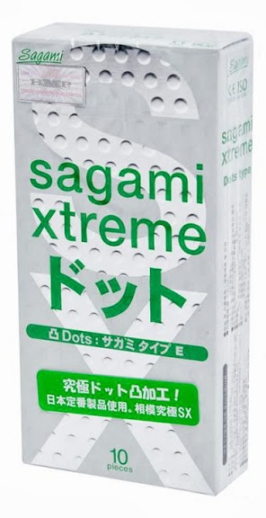 Презервативы Sagami Xtreme Type-E с точками - 10 шт. - Sagami - купить с доставкой в Костроме