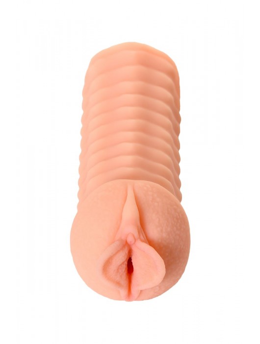 Мастурбатор-вагина ELEGANCE с ребрами на поверхности - KOKOS - в Костроме купить с доставкой