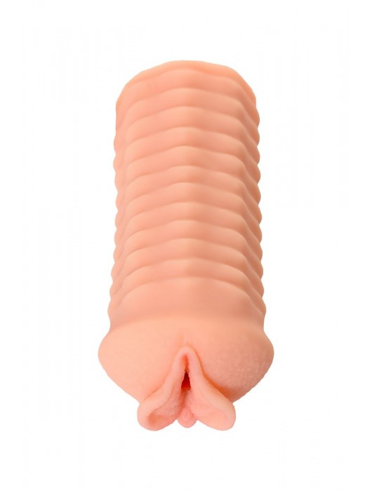 Мастурбатор-вагина ELEGANCE с ребрами на поверхности - KOKOS - в Костроме купить с доставкой