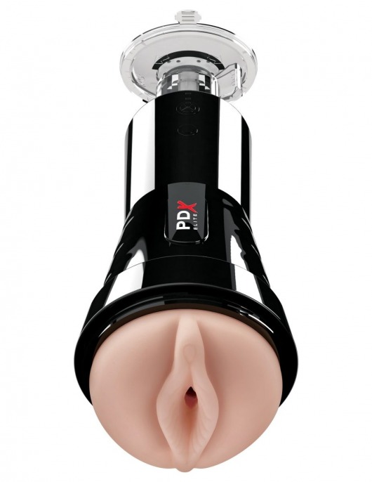 Телесный вибромастурбатор-вагина Cock Compressor Vibrating Stroker - Pipedream - в Костроме купить с доставкой