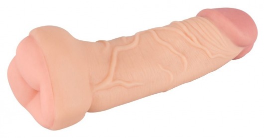 Телесная насадка-мастурбатор 2-in-1 Extension Masturbator - 21 см. - Orion - в Костроме купить с доставкой