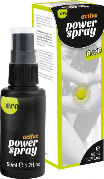 Стимулирующий спрей для мужчин Active Power Spray - 50 мл. - Ero - купить с доставкой в Костроме