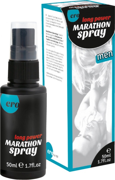 Пролонгирующий спрей для мужчин Long Power Marathon Spray - 50 мл. - Ero - купить с доставкой в Костроме