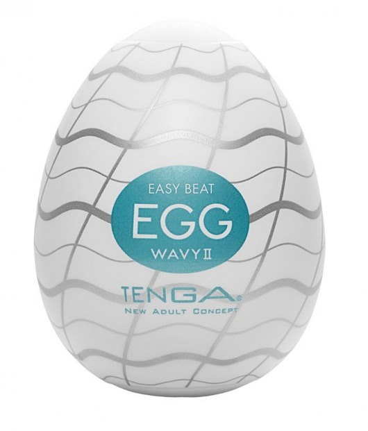 Мастурбатор-яйцо EGG Wavy II - Tenga - в Костроме купить с доставкой