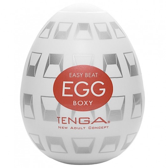 Мастурбатор-яйцо EGG Boxy - Tenga - в Костроме купить с доставкой